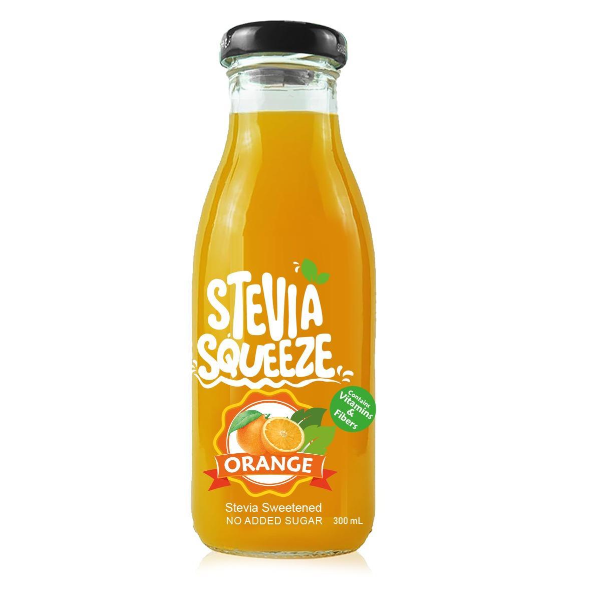 Stevia Squeeze - Zero added sugar fruit juices, 7 different flavors