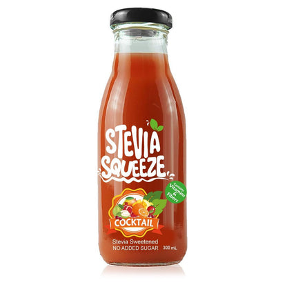 Stevia Squeeze - Zero added sugar fruit juices, 7 different flavors