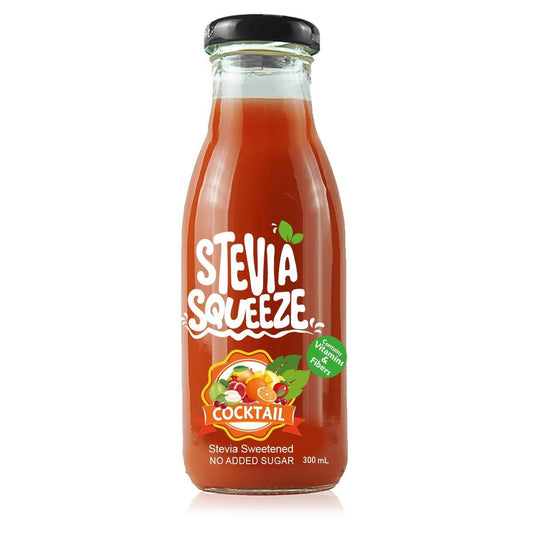 Stevia Squeeze - Zero added sugar fruit juices, 7 different flavors