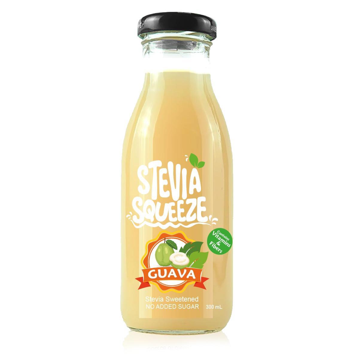 Stevia Squeeze - Zero added sugar fruit juices, 7 different flavors