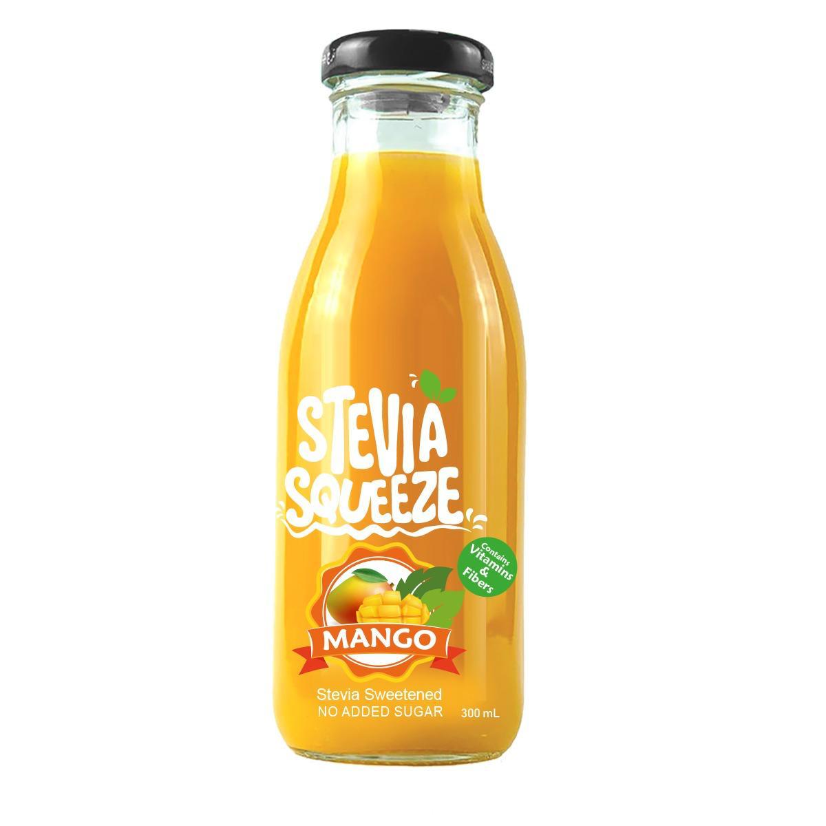 Stevia Squeeze - Zero added sugar fruit juices, 7 different flavors