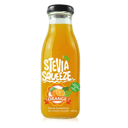 Stevia Squeeze - Zero added sugar fruit juices, 7 different flavors