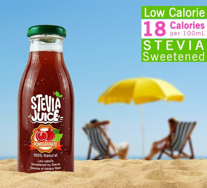 Stevia Squeeze-Zero added sugar fruit juices, 7 different flavors